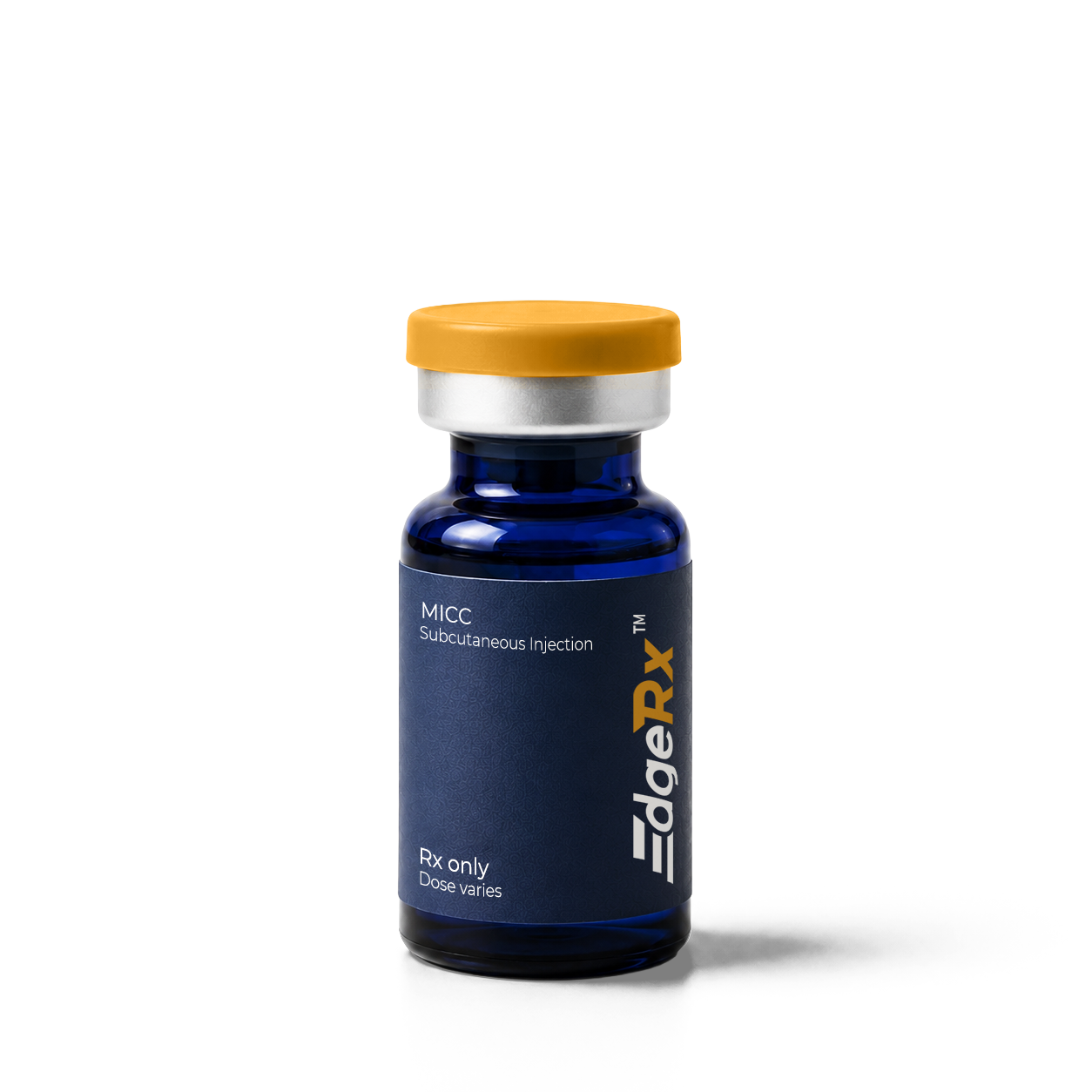 MICC Lipotropic Injection — EdgeRx-branded pharmaceutical injection vial packaging