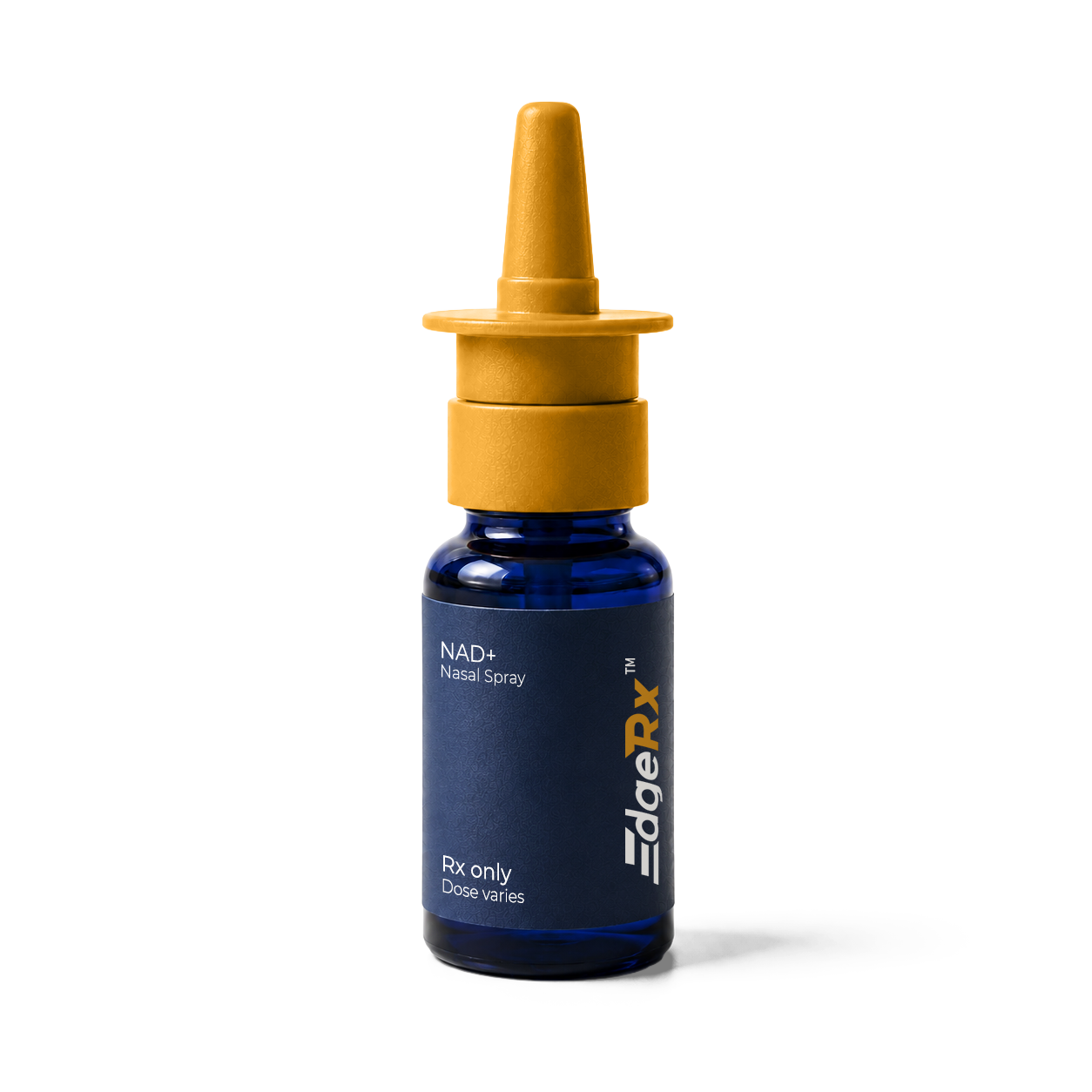 NAD+ Nasal Spray — EdgeRx-branded pharmaceutical nasal spray packaging